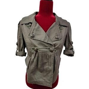 NWOT Love Culture short sleeve light jacket size medium